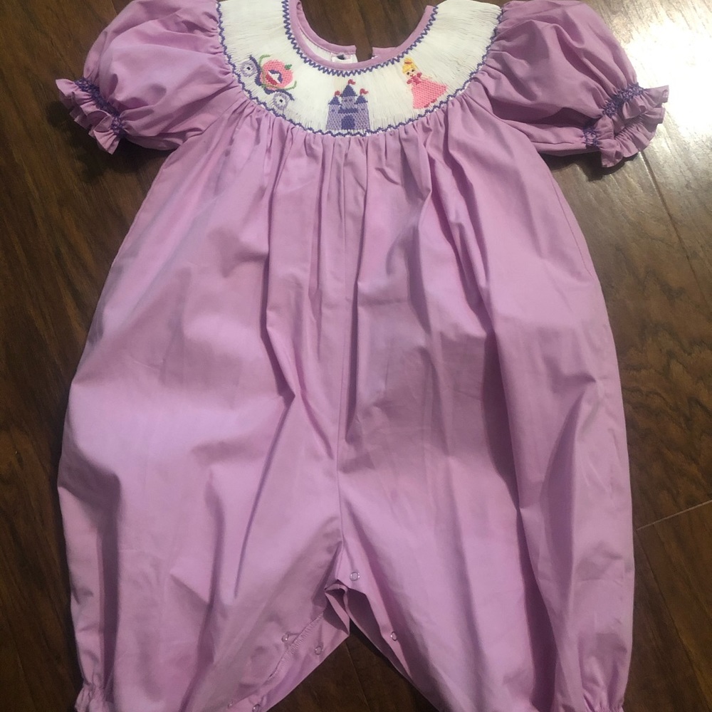 Mom and me  princess smock